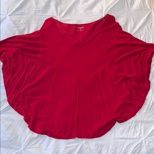 🌹 Express Red Winged Short Sleeve Shirt 🌹